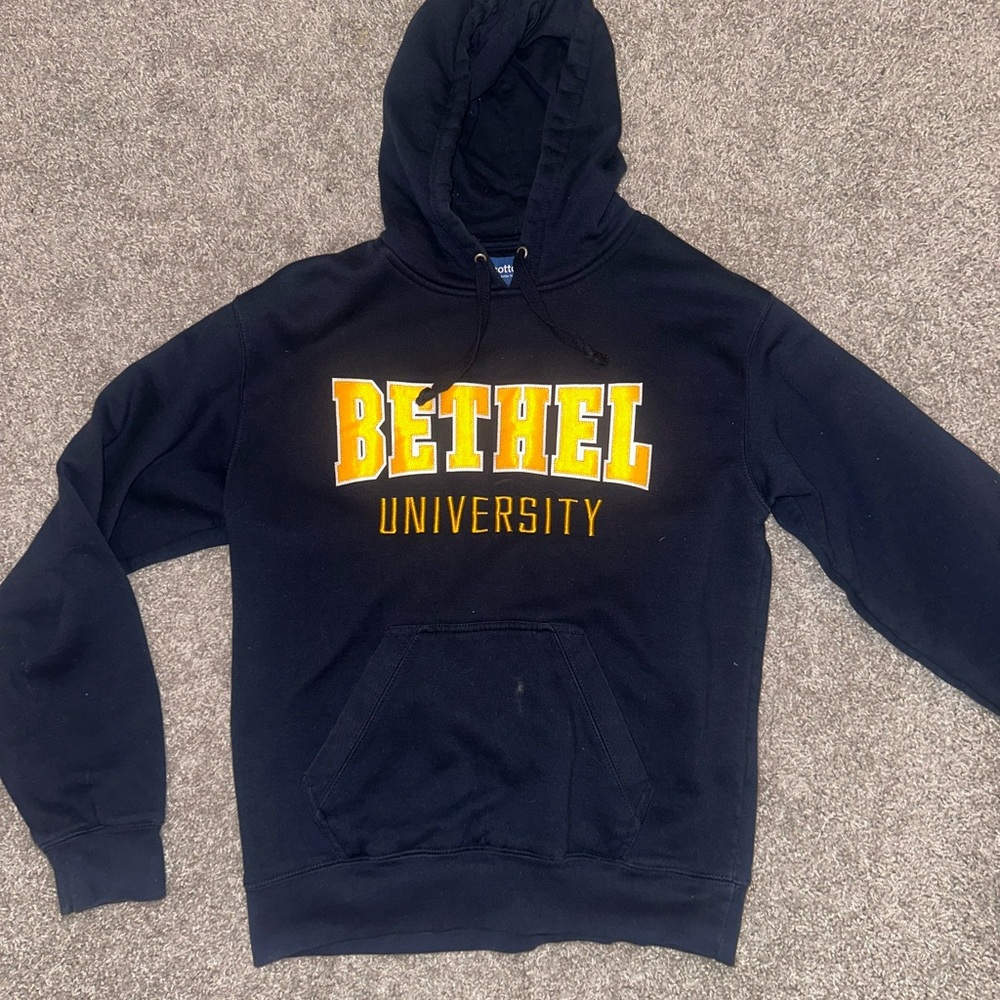 Bethel University navy Hoodie